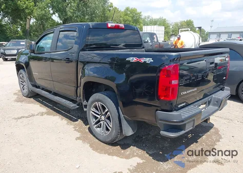 2021 Chevrolet Colorado 4Wd Short Box Wt from USA, damaged, VIN 1GCGTBEN3M1127511